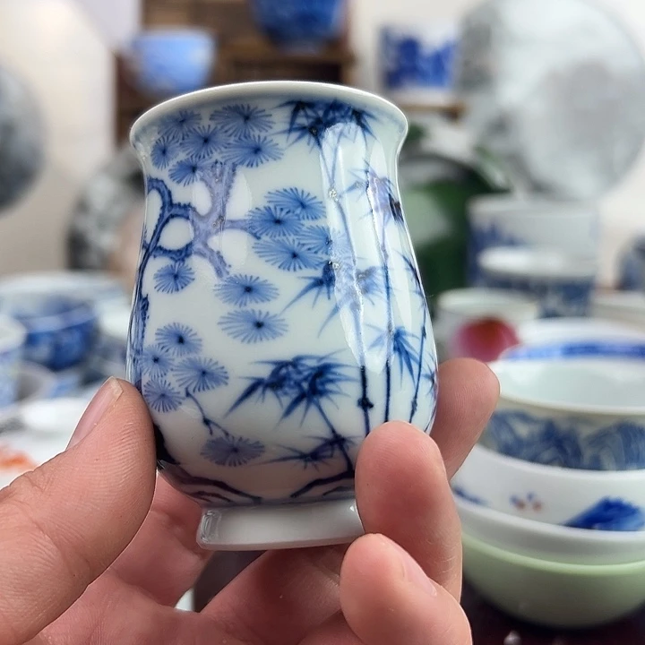 景德镇陶瓷手绘杯子