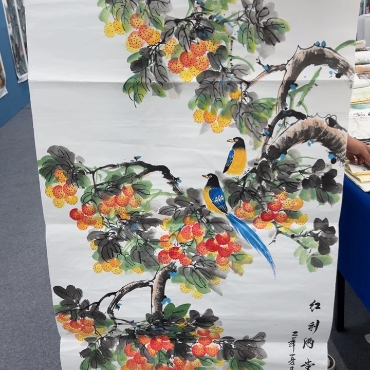 国画宣纸纯手绘字画