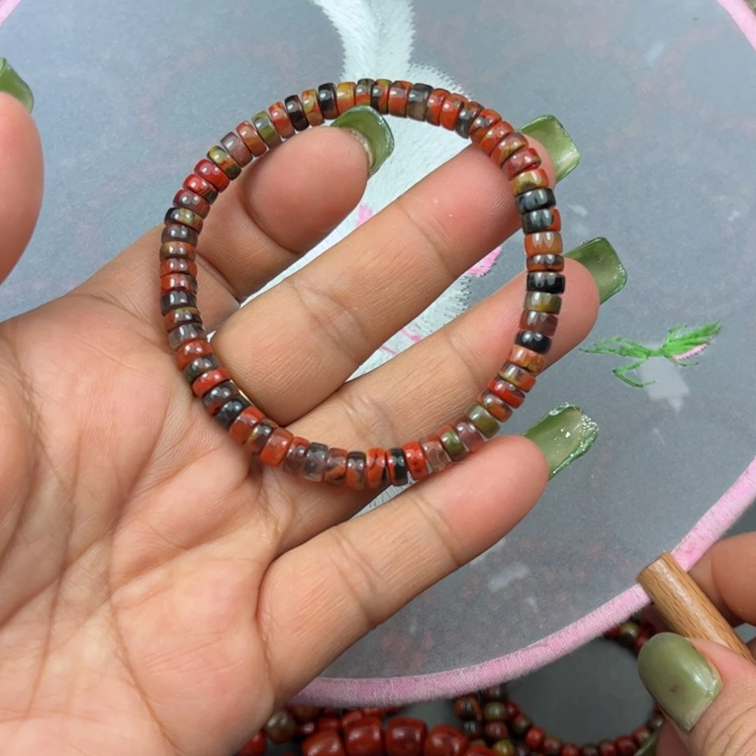 南红玛瑙未镶嵌手串