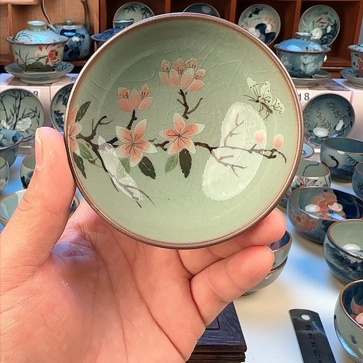 景德镇陶瓷陶瓷杯茶具主人杯