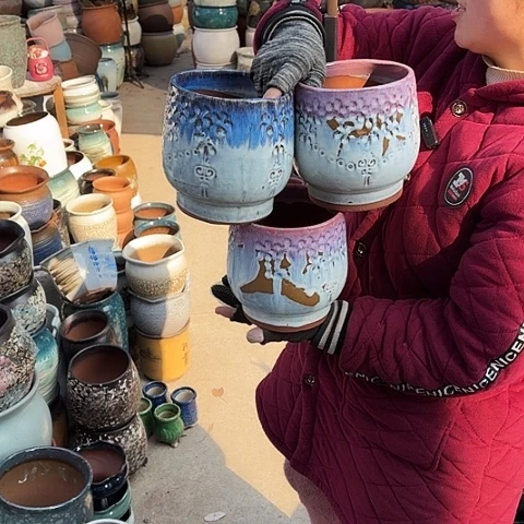 14口20高瑕疵盆子