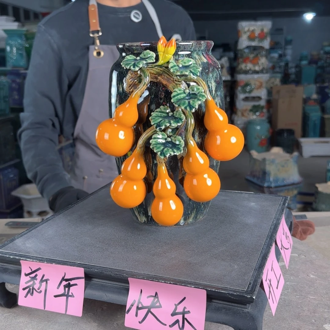 一风堂石湾花盆。