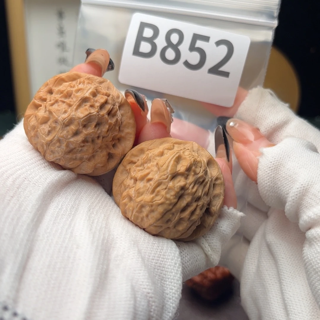 把件文玩核桃38南瓜墩b852