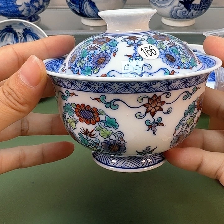 杯木木景德镇纯手绘茶具166