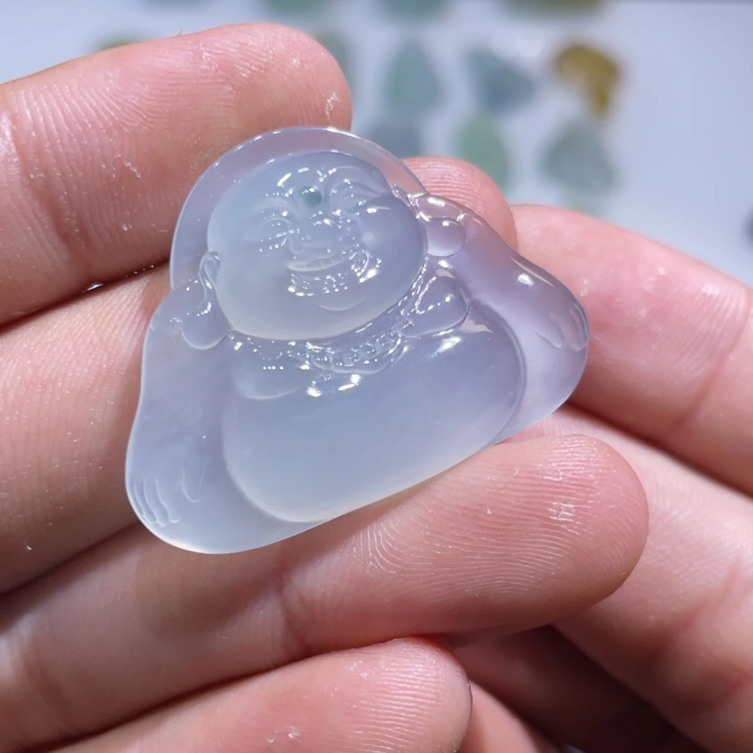 颈饰未镶嵌翡翠佛公