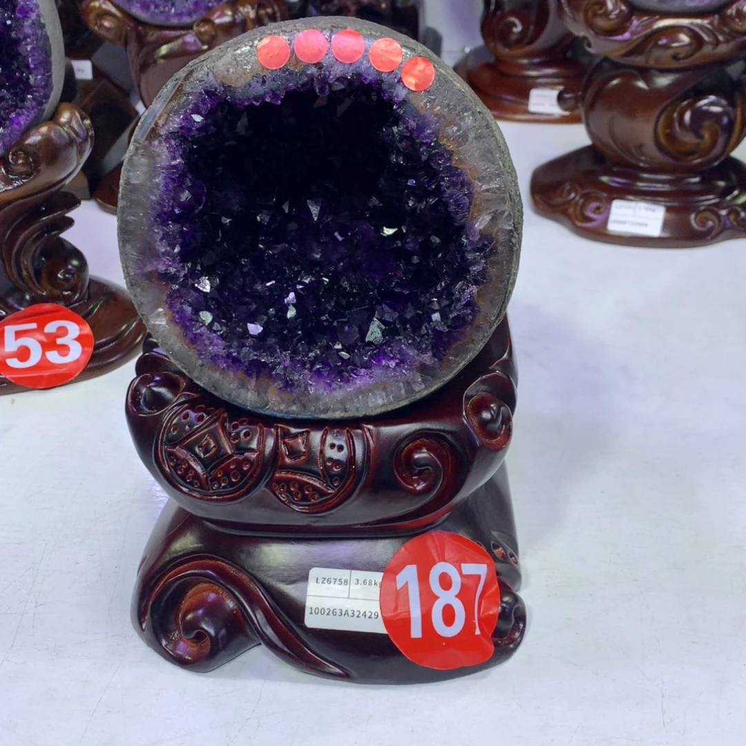 未镶嵌紫晶大型摆件（非配饰）晶