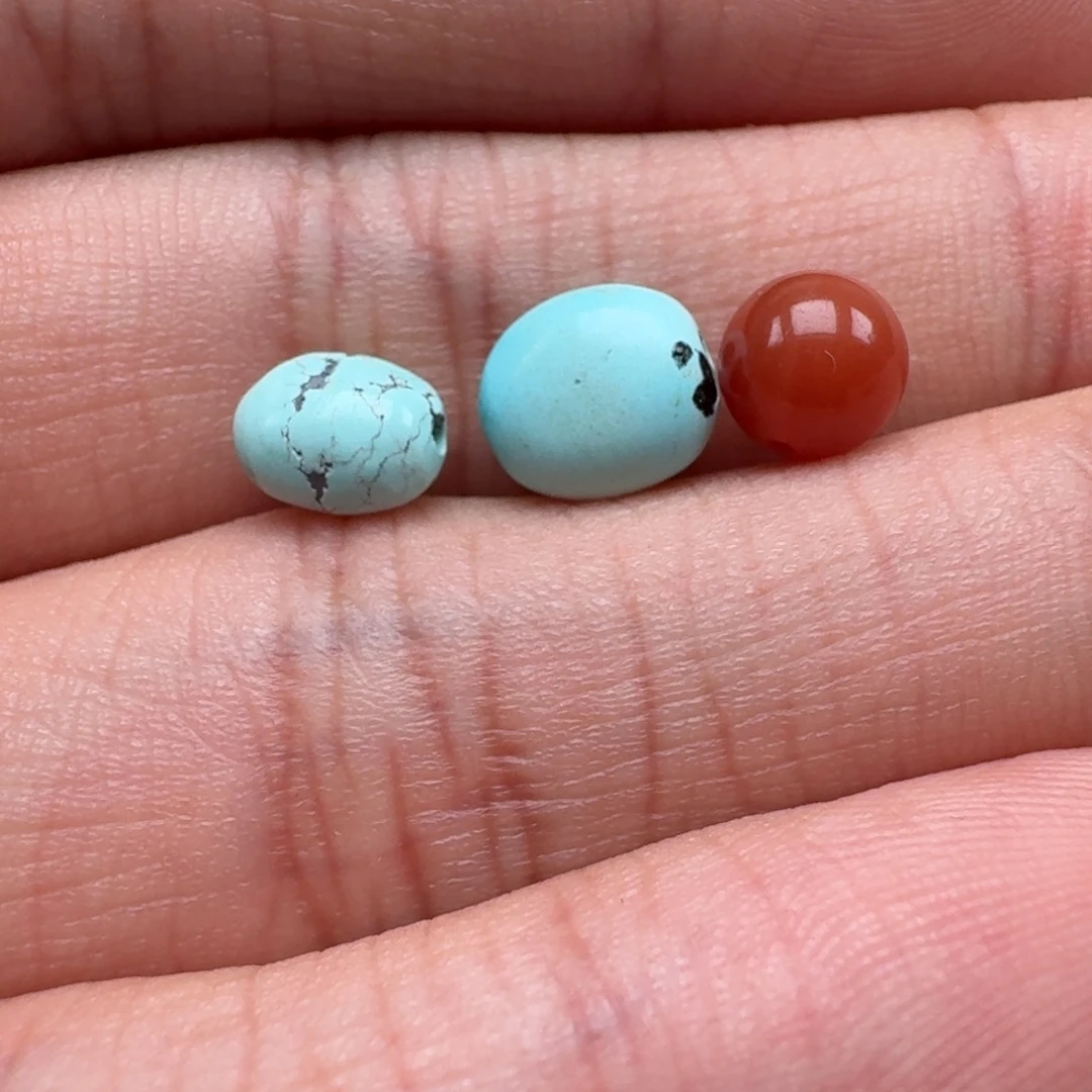 南红玛瑙未镶嵌珠宝半成品