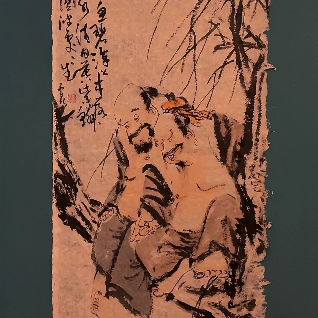 国画雷公老师作品画作