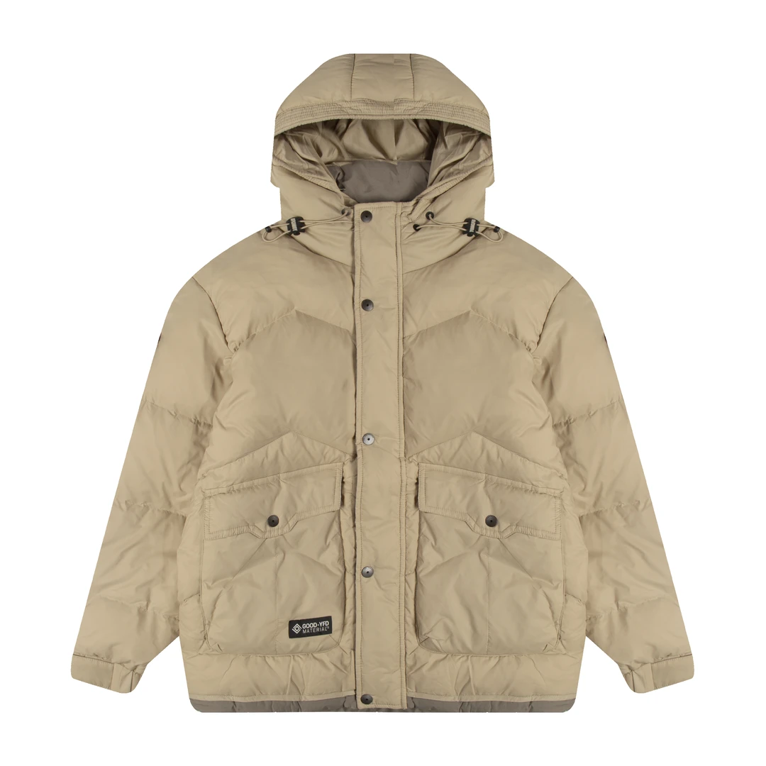 J60收口袖合格品保暖连帽运动羽绒服