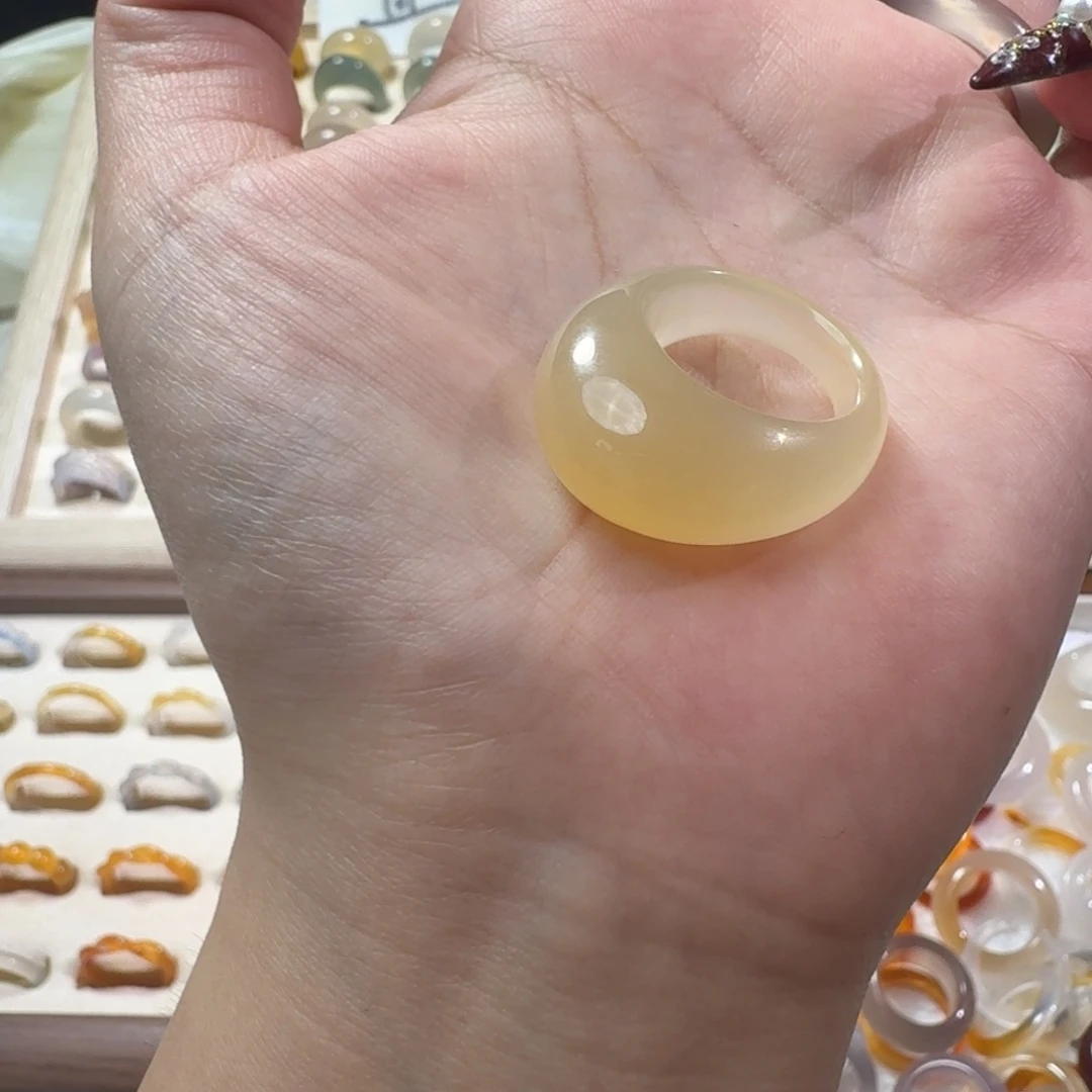 未镶嵌戒指玛瑙/玉髓892港15福利不退换