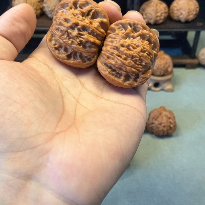 奋***吧吊坠文玩核桃43磨盘