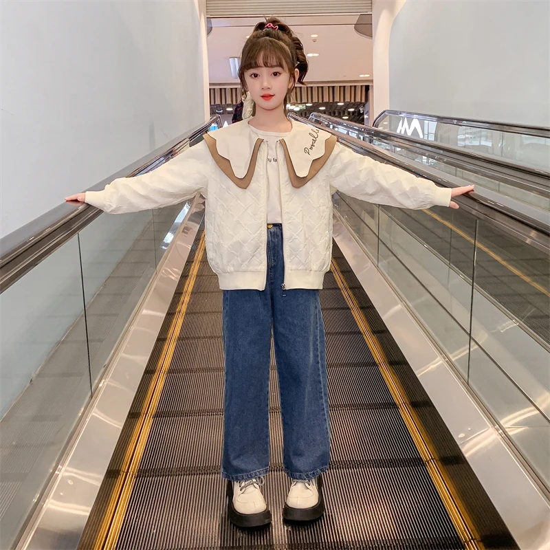 女童外套春装2025新款洋气春季儿童装女孩网红上衣WT-0624