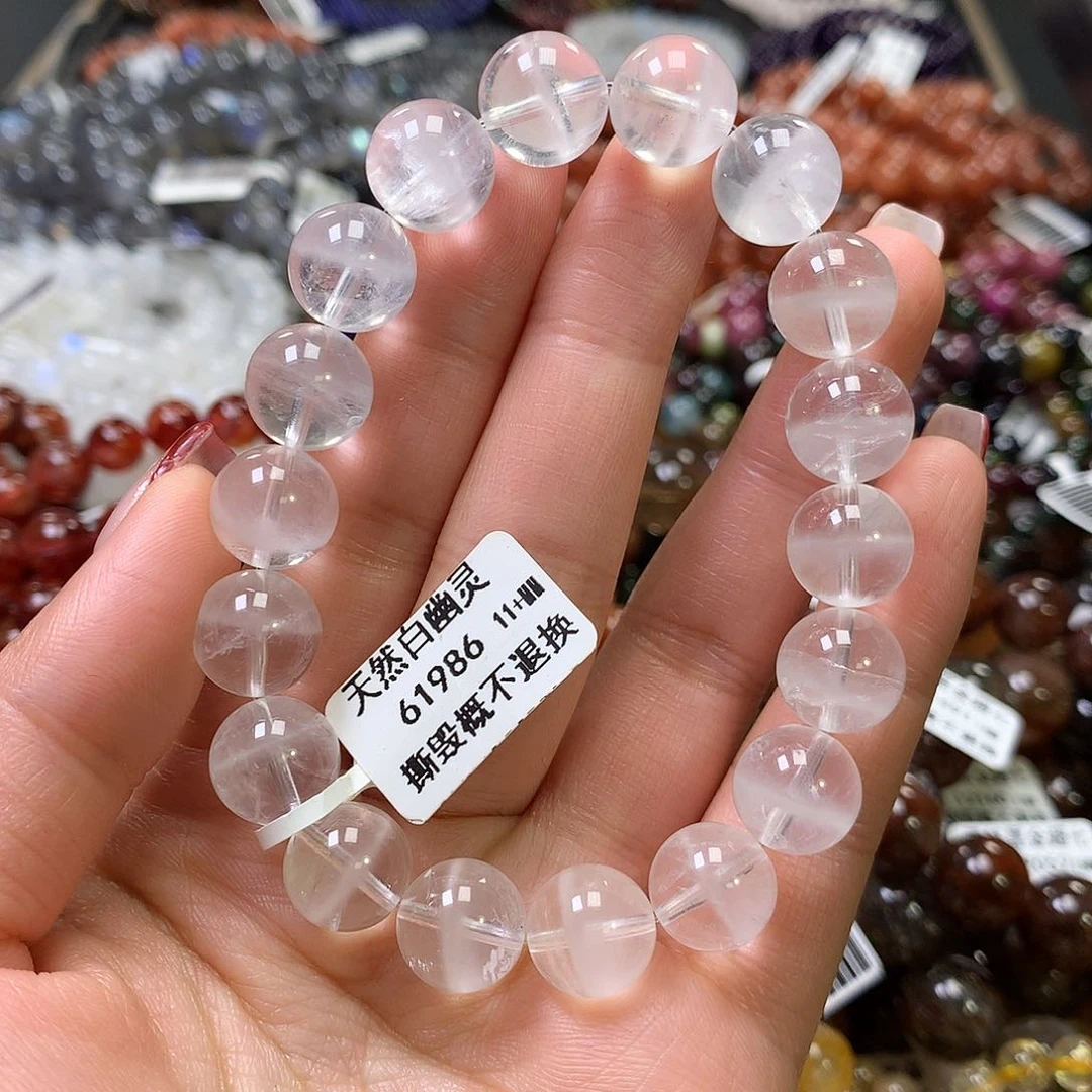 水晶手链未镶嵌，