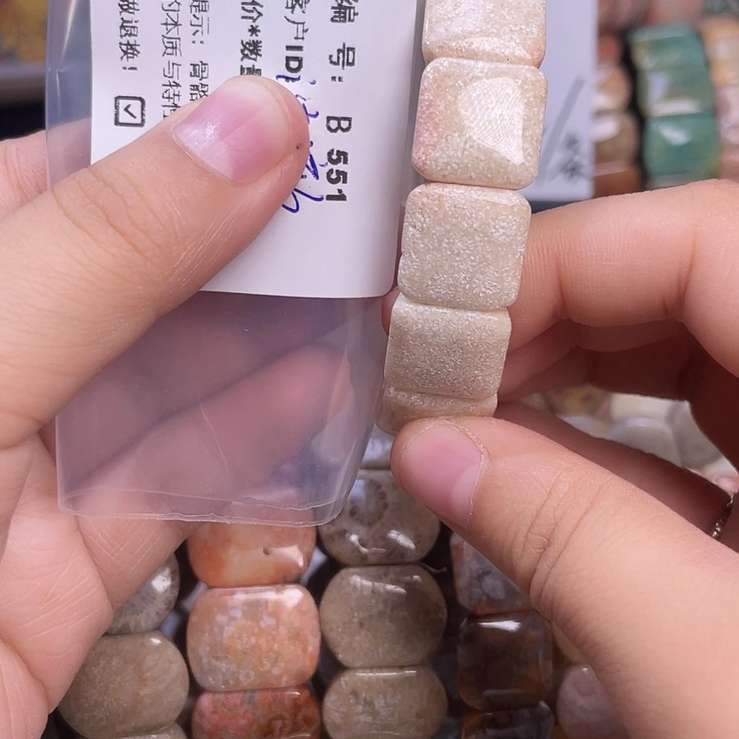 涟***风硅化玉未镶嵌手镯