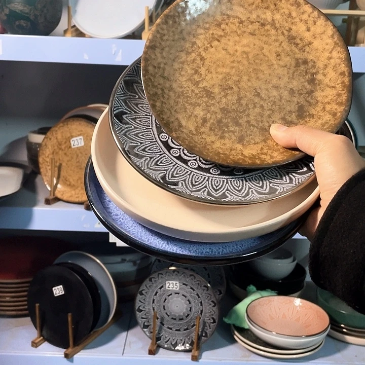 瓷4只高温釉下彩陶瓷餐具类型