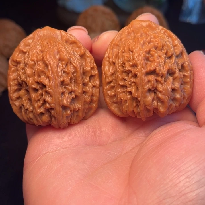 把件文玩核桃三角疆39