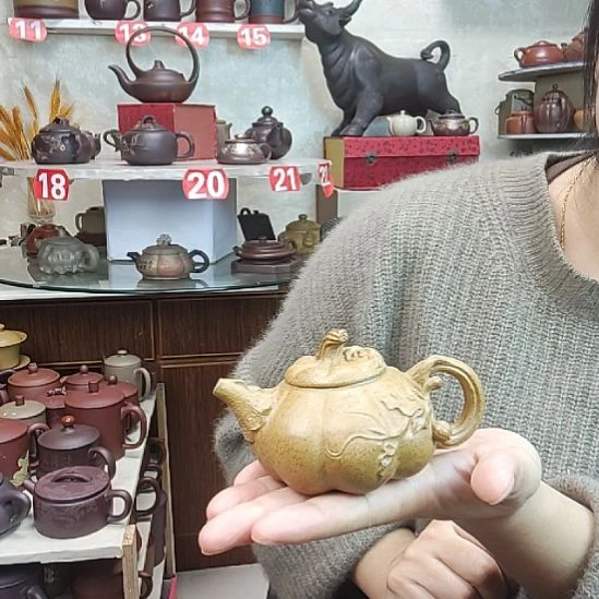 宜兴原矿紫砂杯茶壶