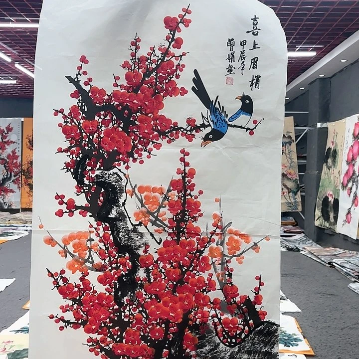 国画无毛或近于被白色柔短毛