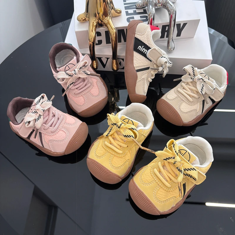 秋季新款宝宝鞋子婴幼儿透气学步鞋运动风鞋子小童防滑软底春秋