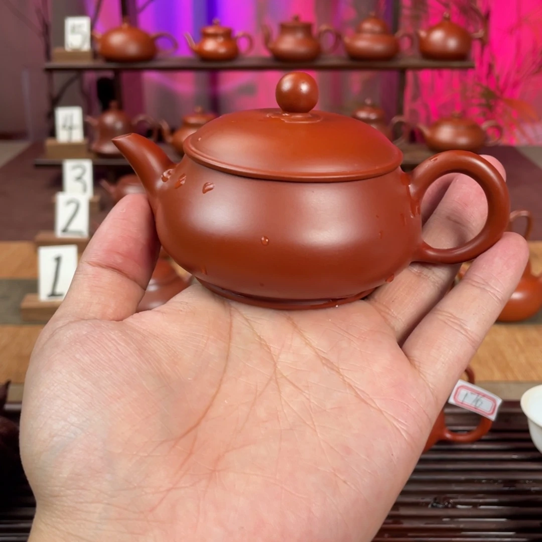 紫砂茶壶精工超薄明炉120cc