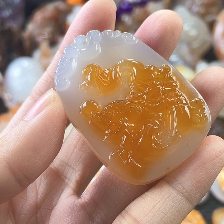 未镶嵌天然玛瑙/玉髓