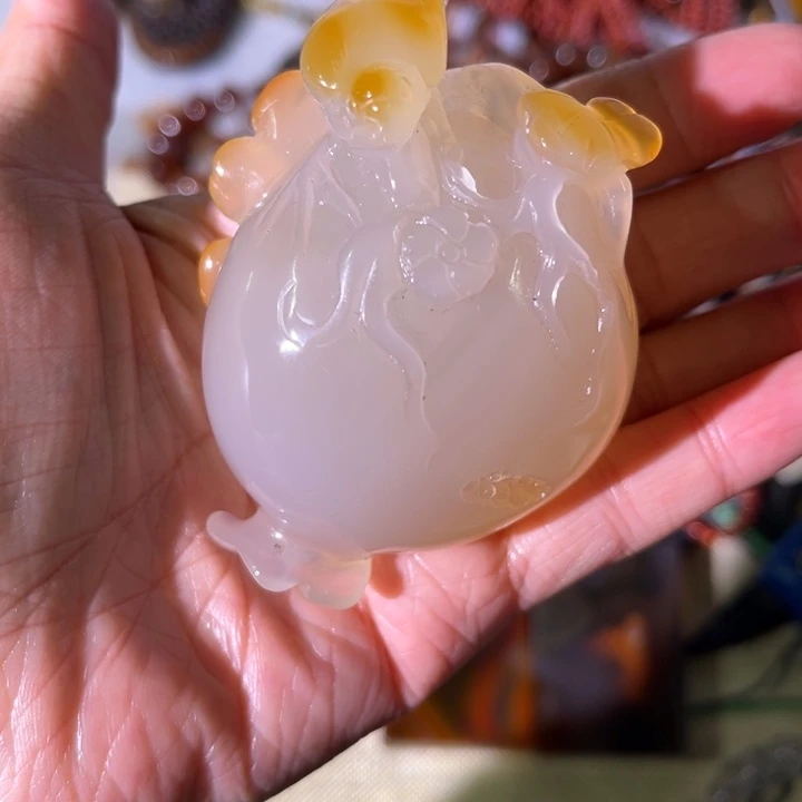 未镶嵌玛瑙/玉髓珠宝奇石