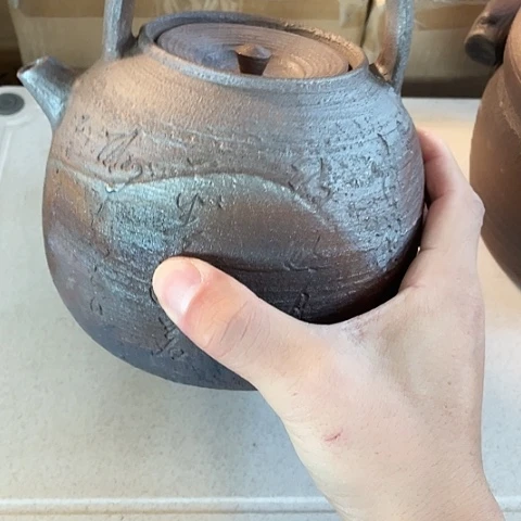 梦***乡陶外贸单1个材烧陶 1100毫升