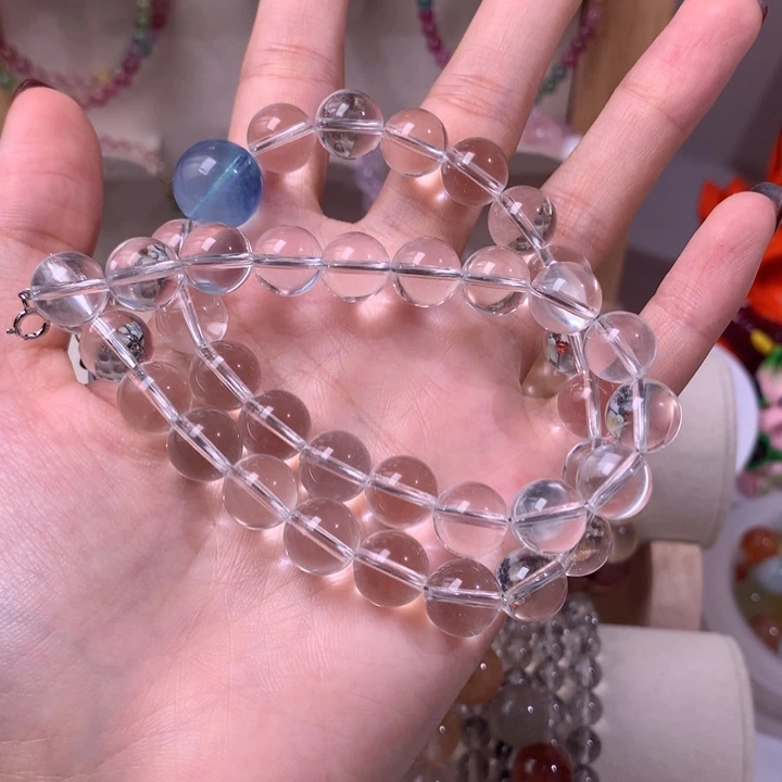 财***婆合金无水晶百搭项链