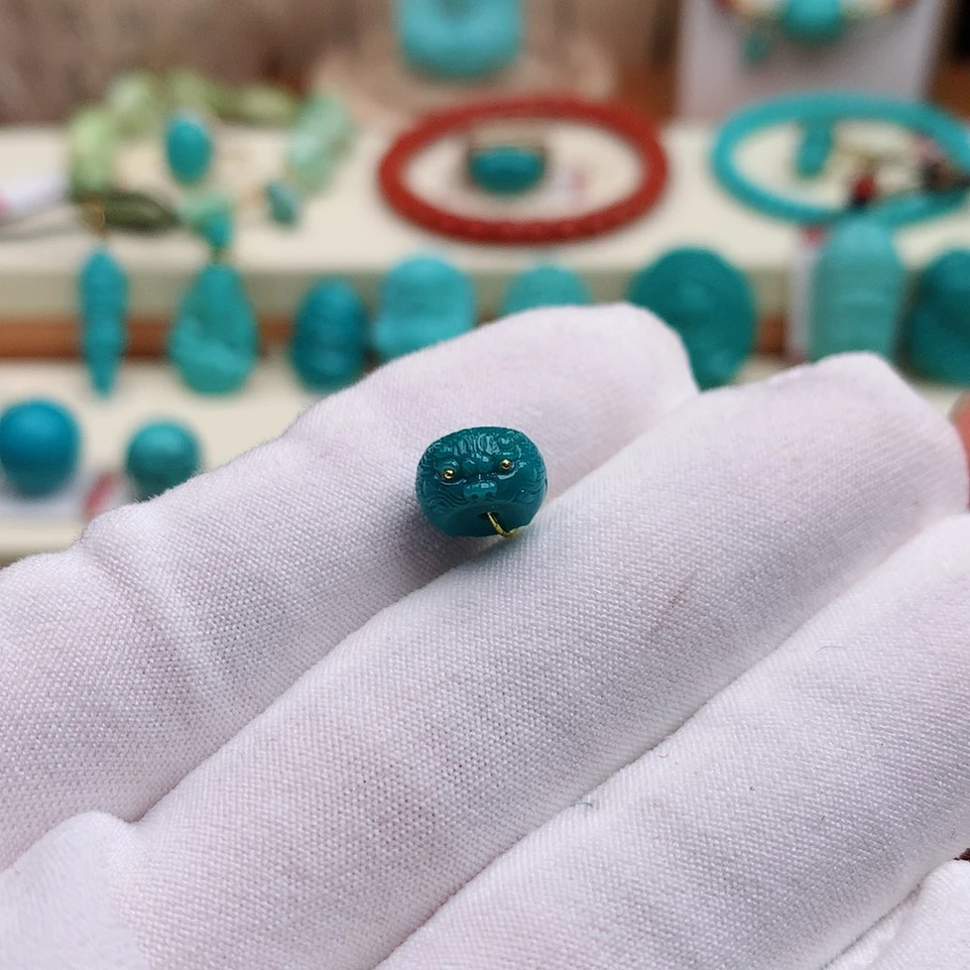 绿松石未镶嵌配饰