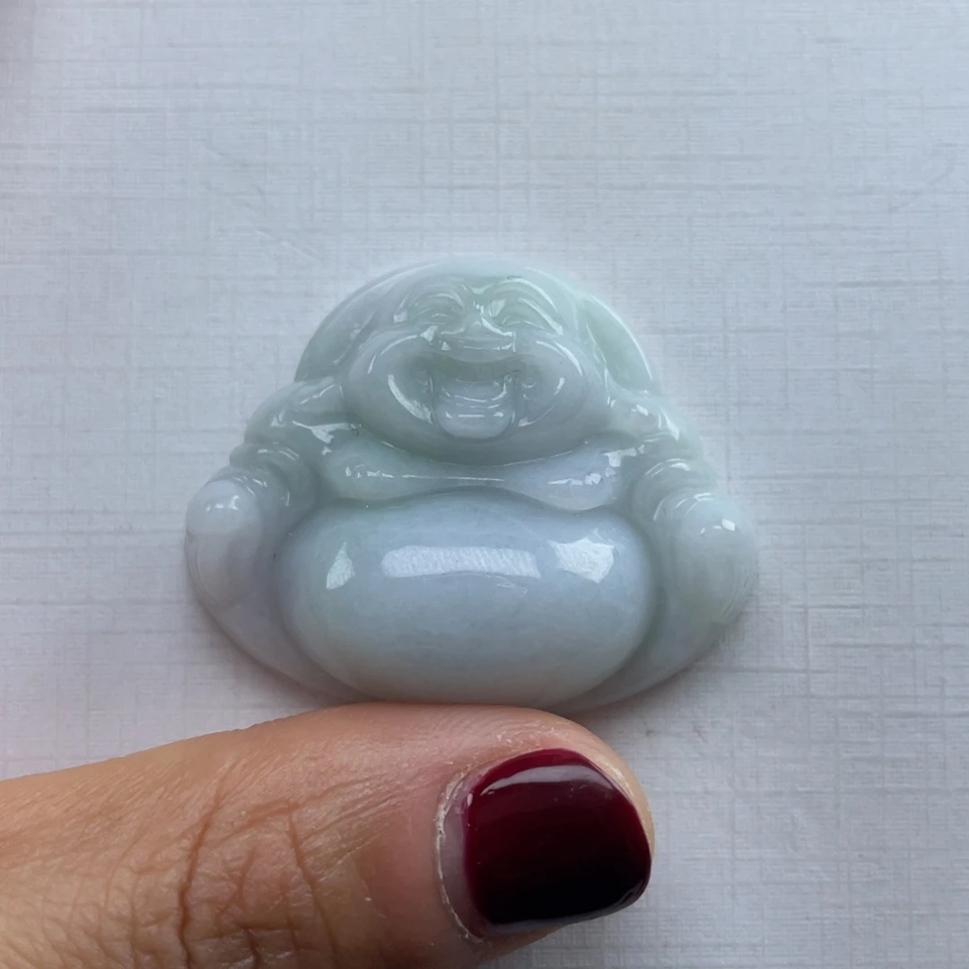 翡翠未镶嵌颈饰佛公31微瑕介意勿拍不退不换