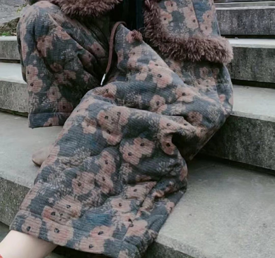民族风女宽松型休闲裤