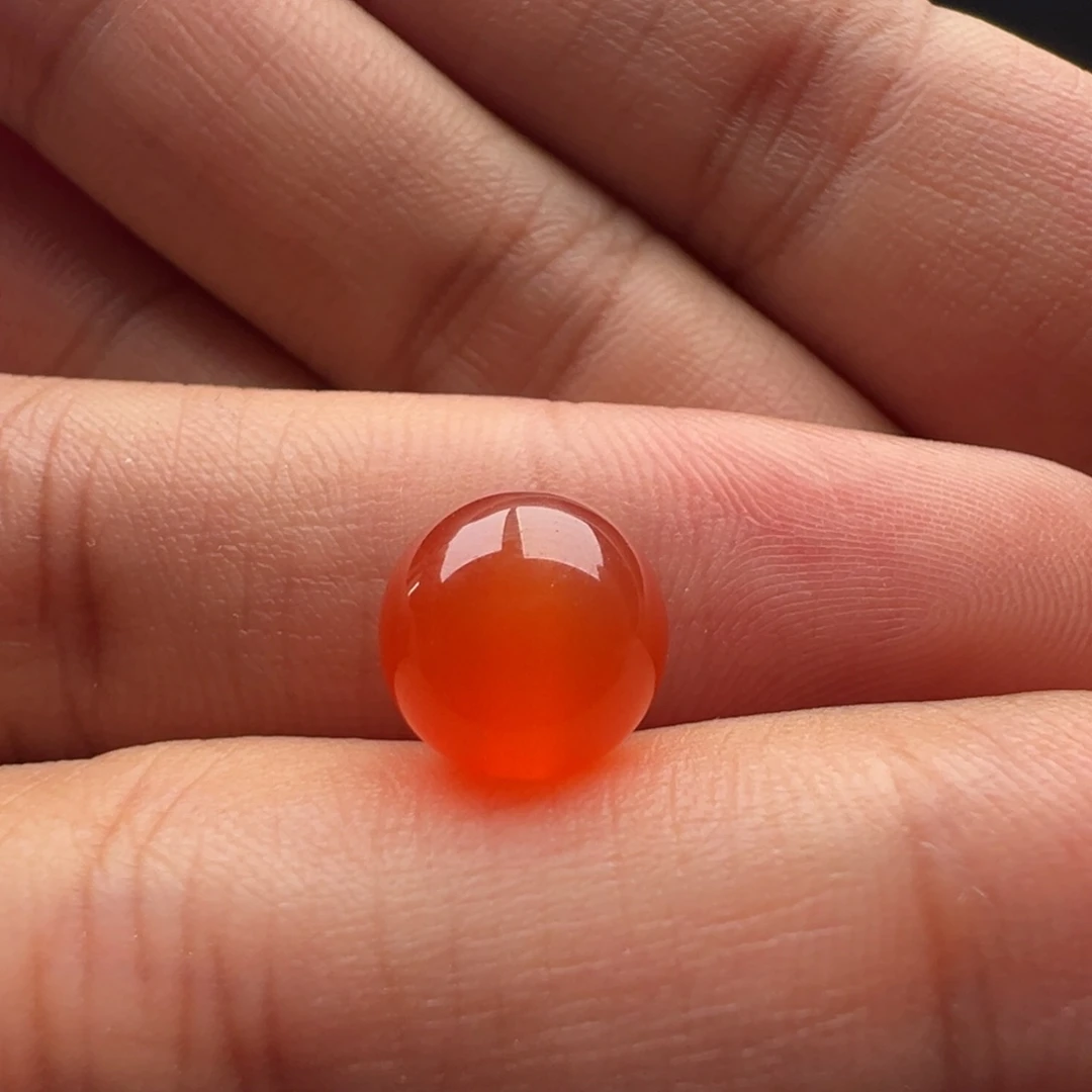 南红玛瑙未镶嵌圆珠9.6