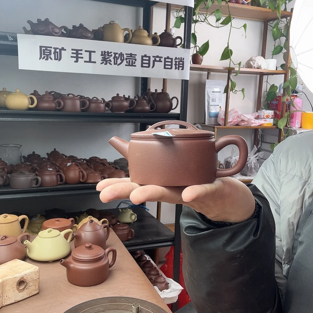 紫砂茶壶中槽清小汉瓦