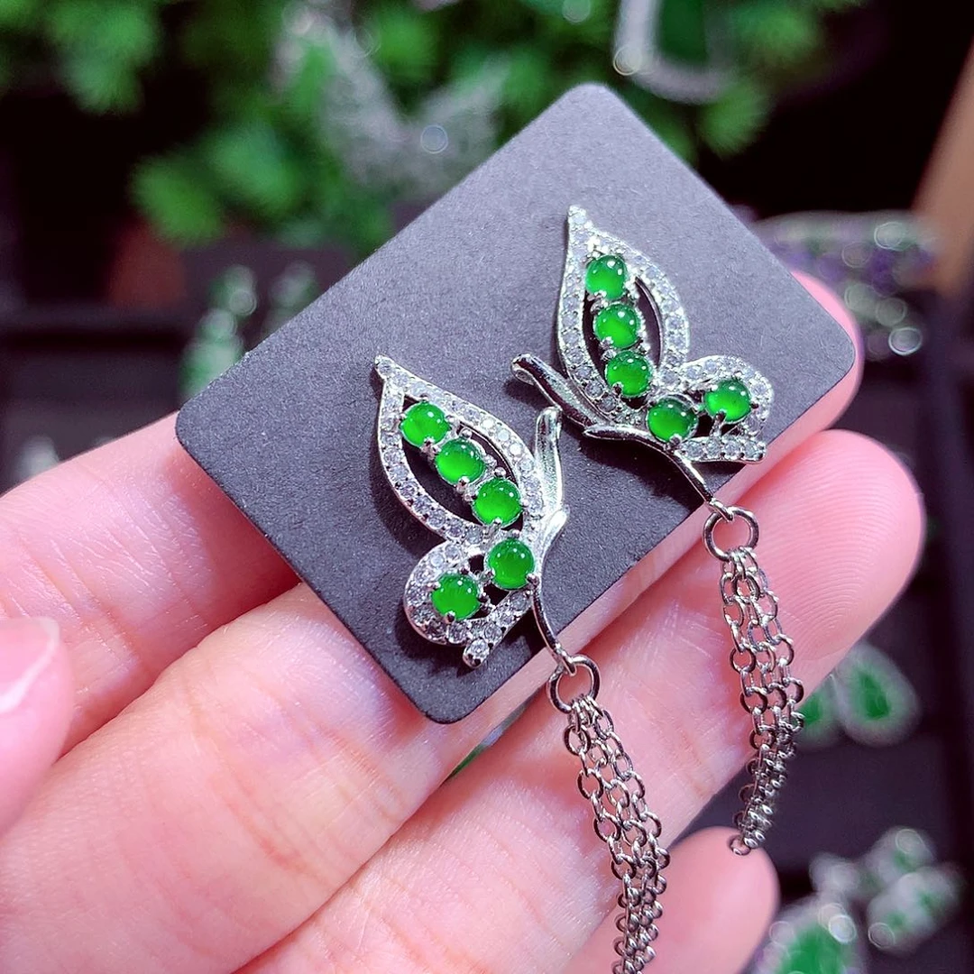 颈饰未镶嵌翡翠天然