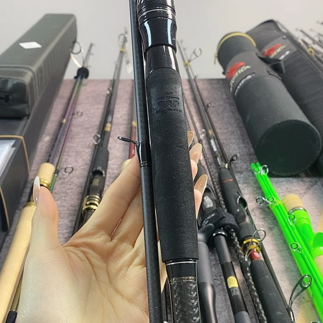 【闪购商品】2.4m碳素流**雨两节路亚杆