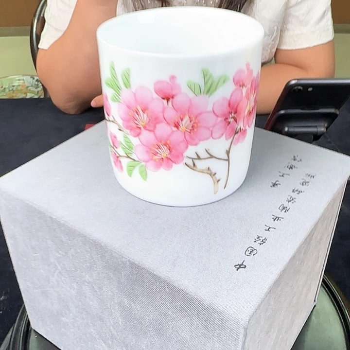桃花直筒主人杯一只