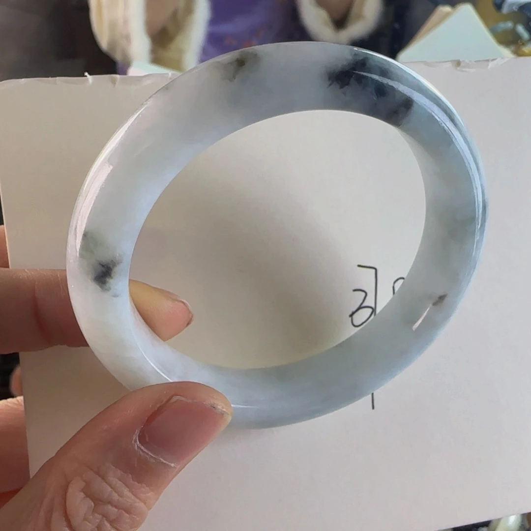 翡翠手镯未镶嵌老坑54.4