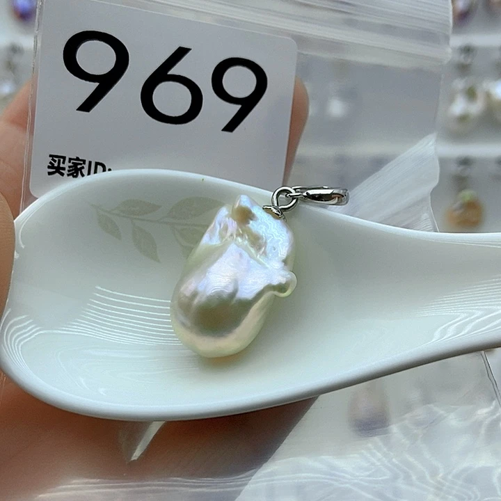 淡水珍珠颈饰银S925镶嵌
