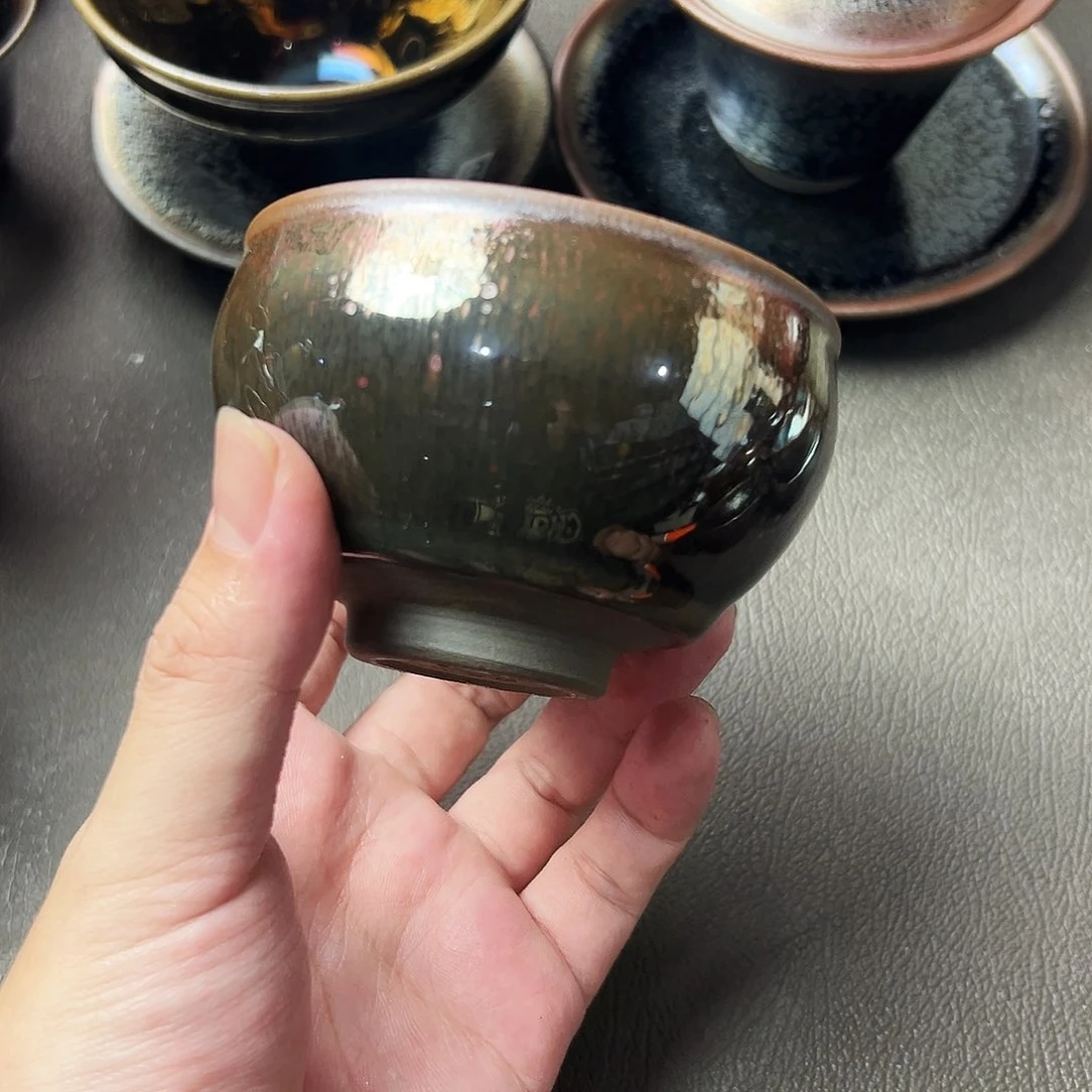 茶盏这个时候才开始准备好准备