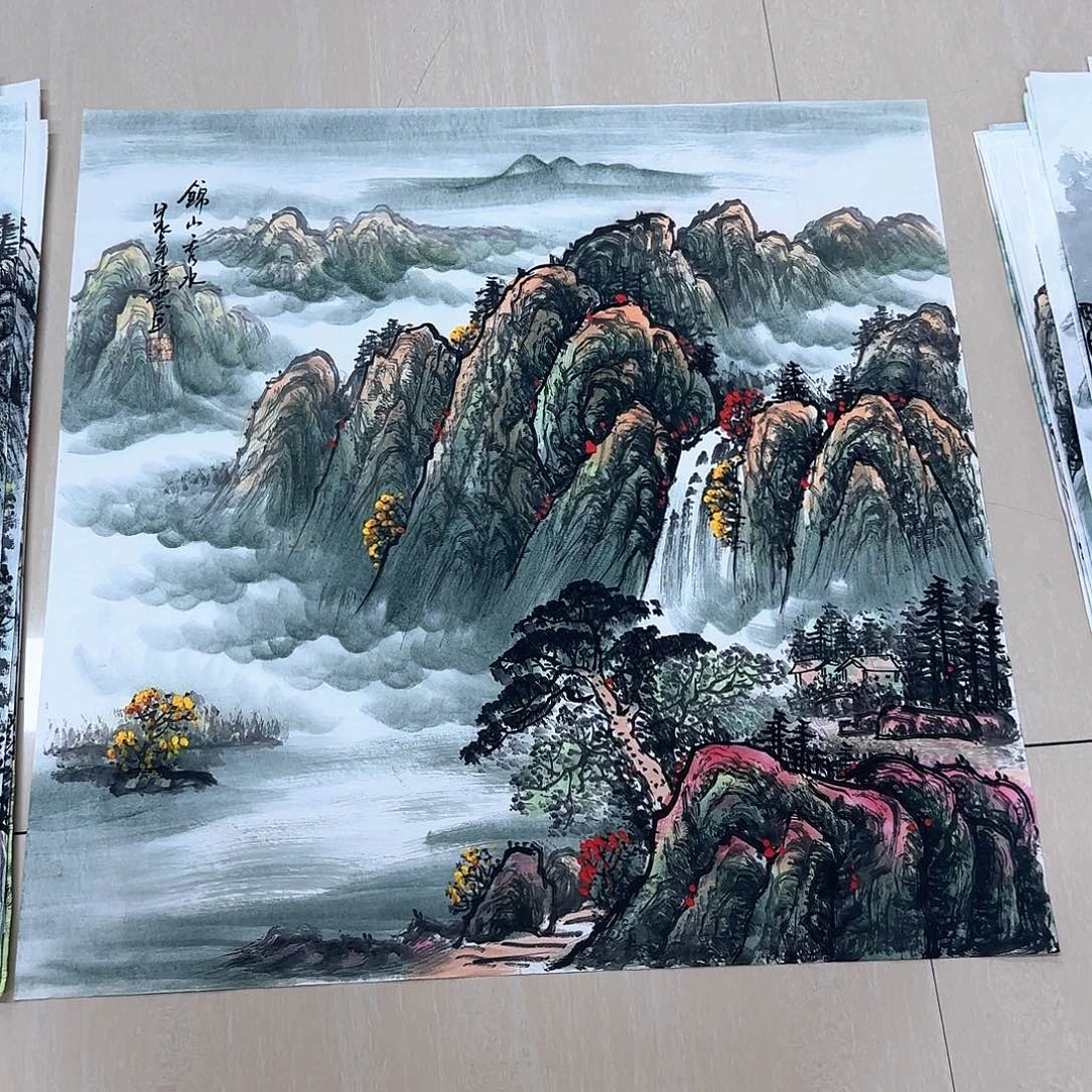 国画国画作品集一个