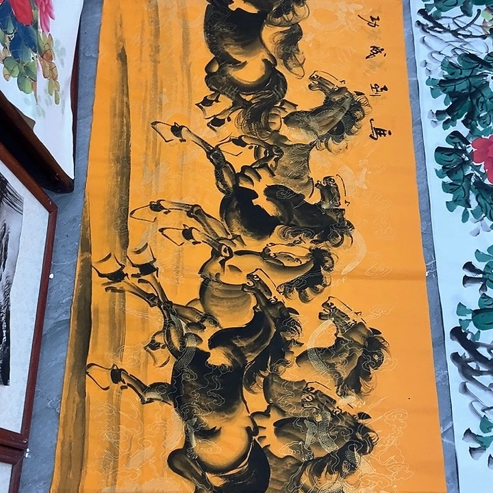 小周画廊的直播间
