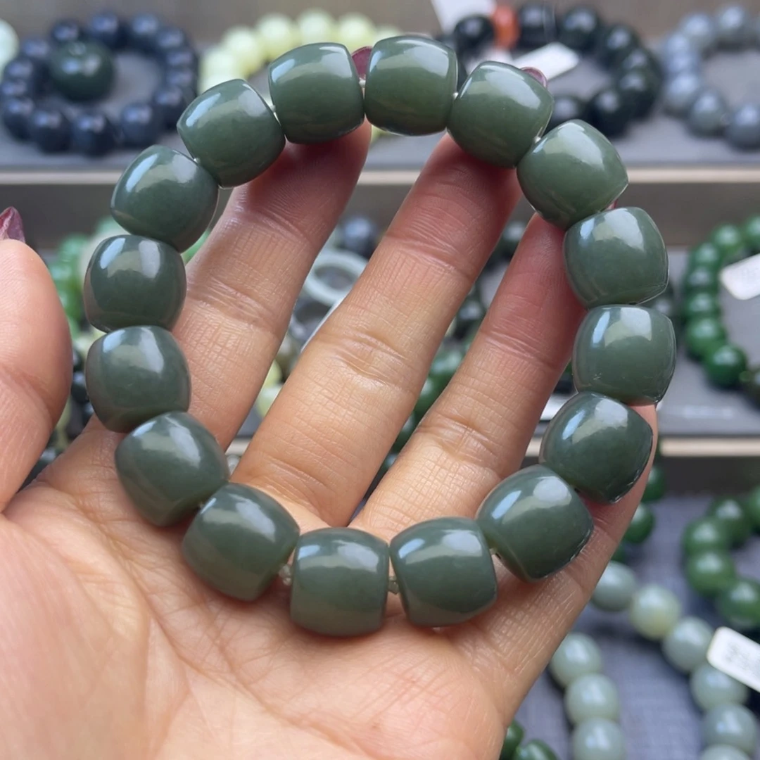 和田玉手链未镶嵌