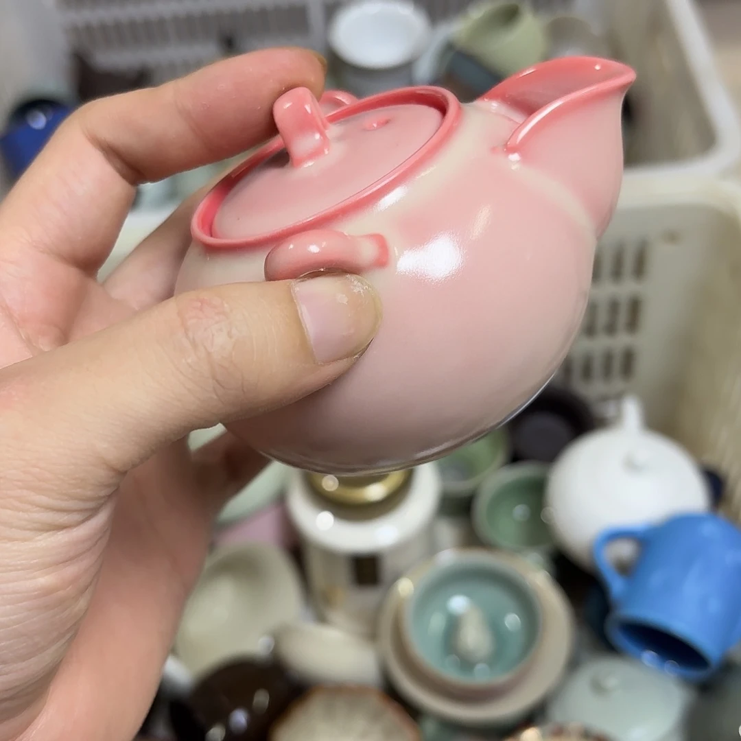 紫砂微瑕茶具介意的不要下单