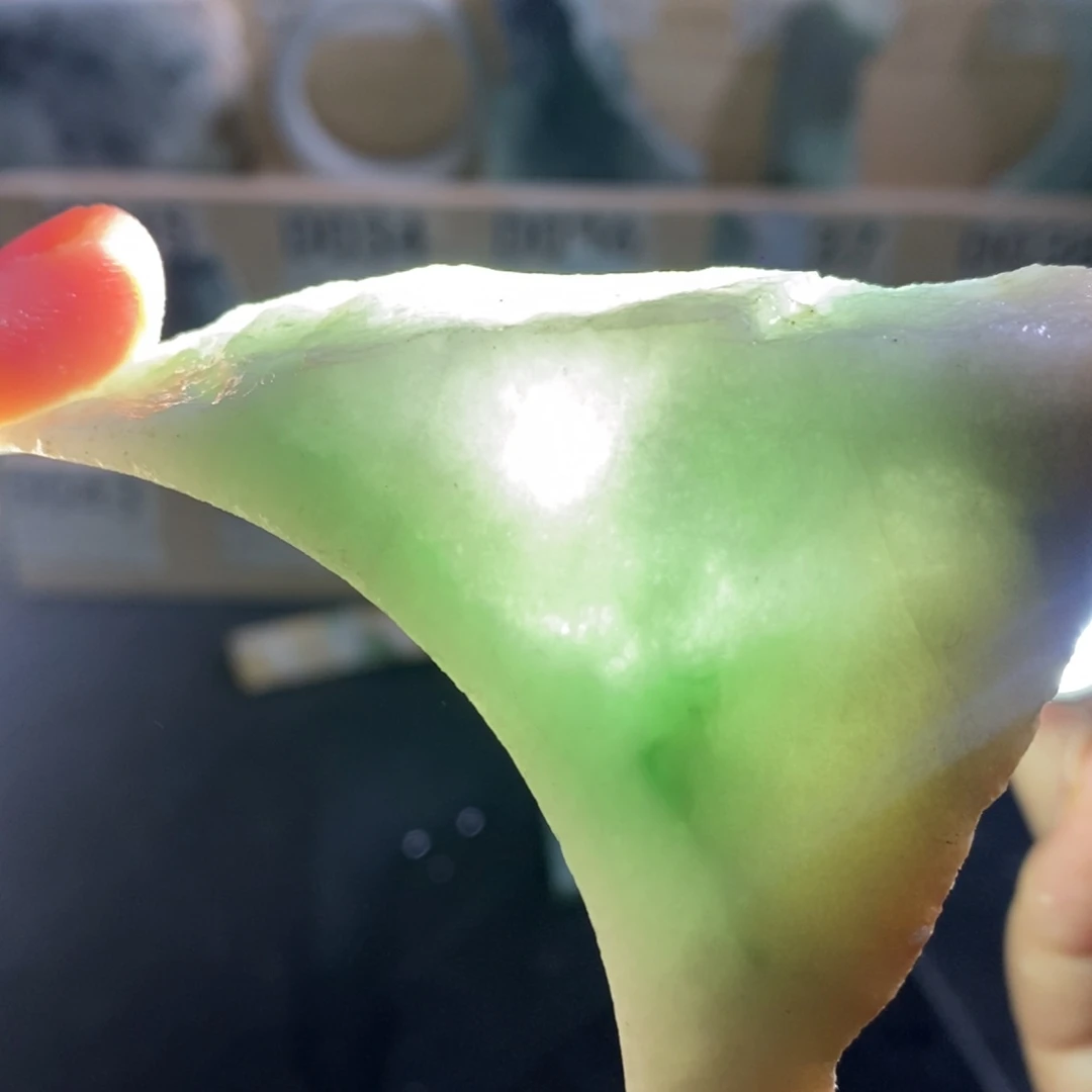 颈饰未镶嵌翡翠天然翡翠