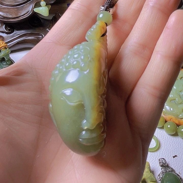 和田玉未镶嵌挂件?***?