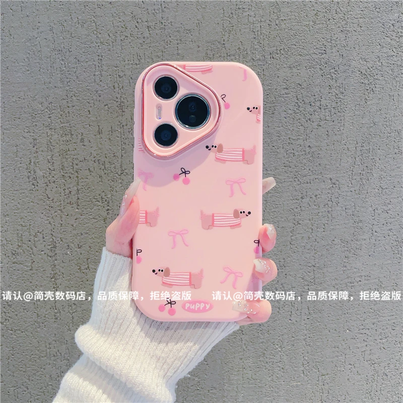 （华为Pura70系列）金属小胖妹适用华为Pura70/70Pro/70pro+手机壳