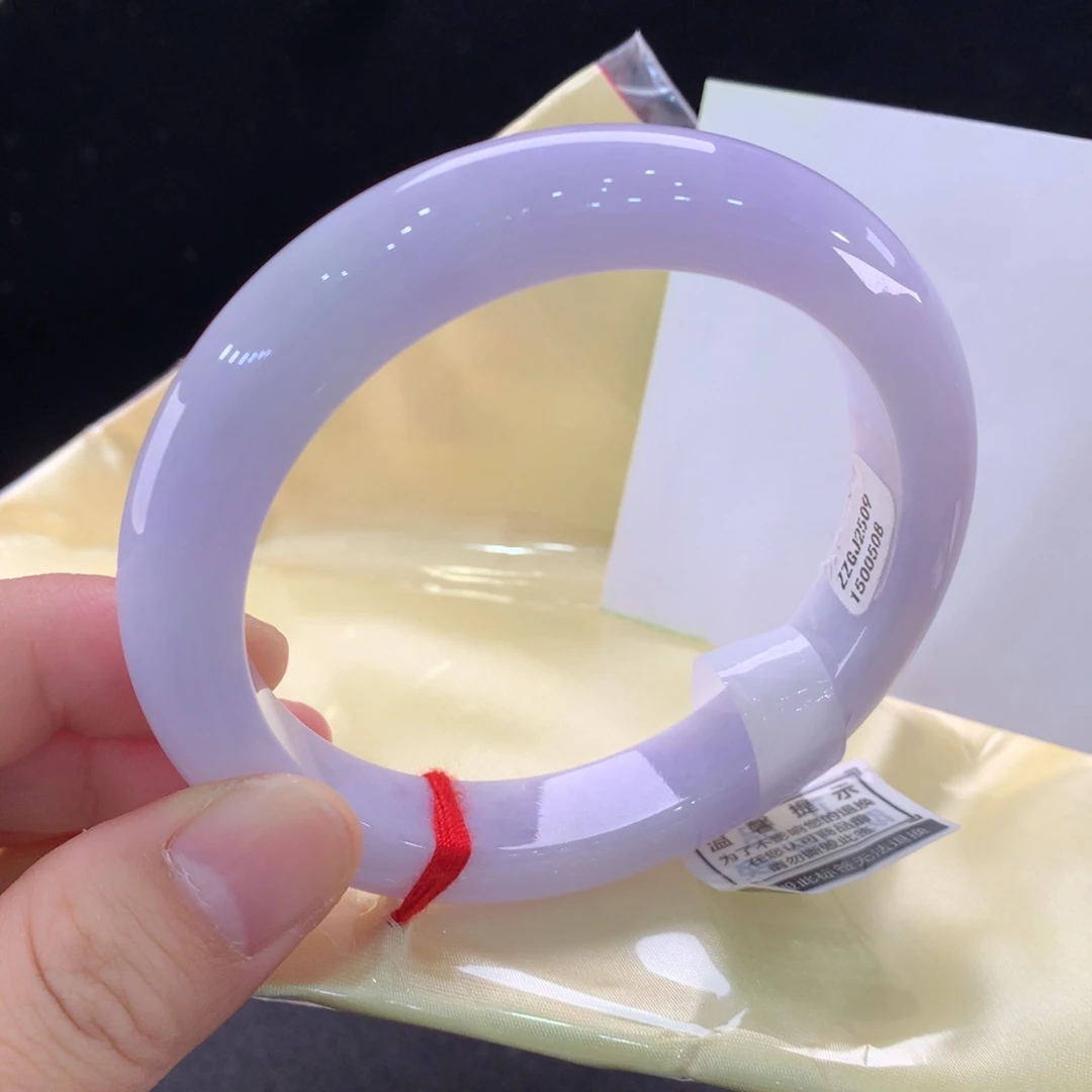 翡翠未镶嵌手镯0508