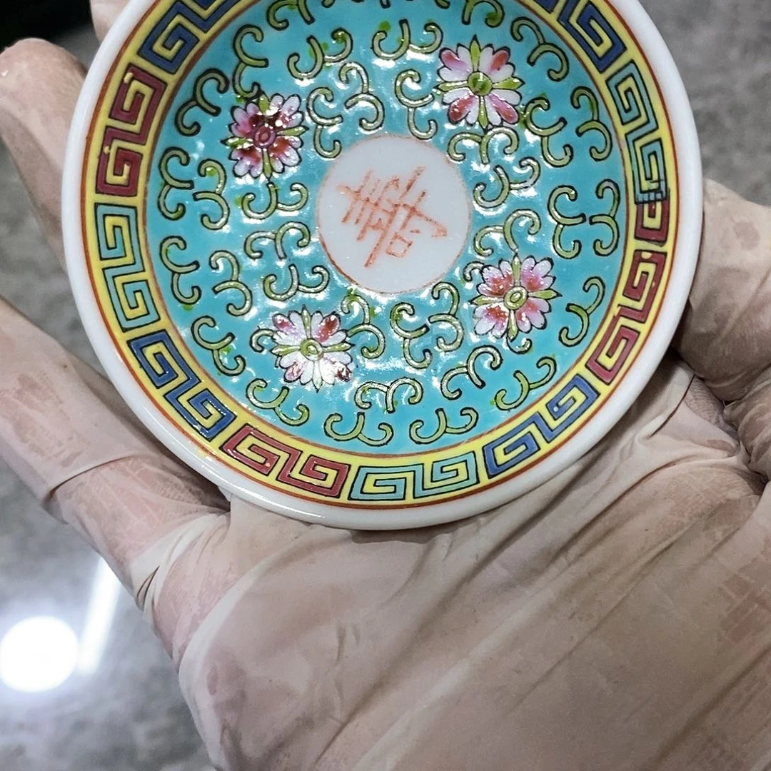 淡***志景德镇陶瓷现代8公分