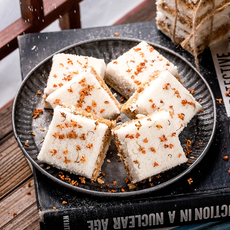 【粉丝特惠补贴】温州特产桂花糕手工糕点网红零食点心250g口味自选