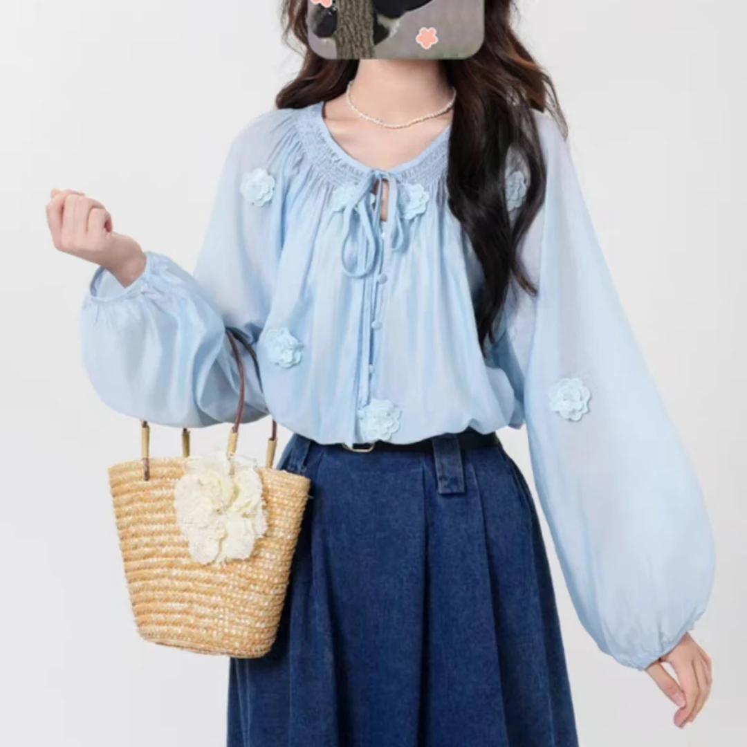 202573时尚洋气遮肉显瘦小衫